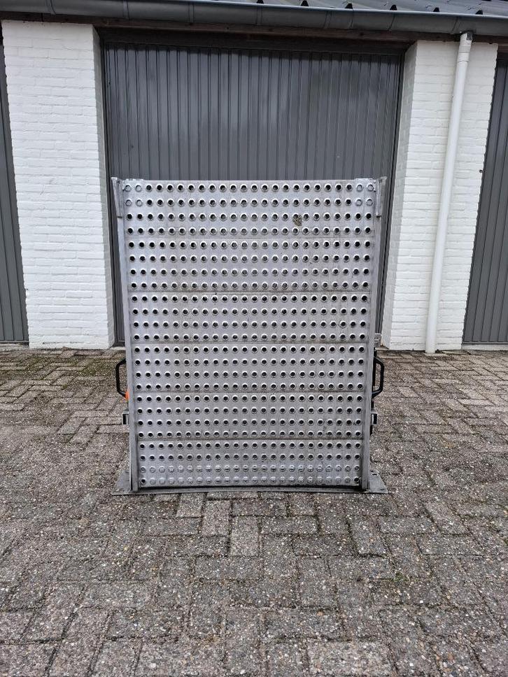 AMF Euro Rampe oprijplaat 235 x 91 cm, Auto diversen, Aanhangwagen-onderdelen, Gebruikt, Ophalen
