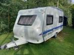caravane, Caravans en Kamperen, Ringverwarming, Standaardzit, Hobby, 2 aparte bedden
