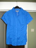 Mooi blauw getailleerd hemdje, maat 36, NIEUW, Ophalen of Verzenden, Nieuw, Maat 36 (S), Blauw