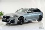 BMW 518 d touring M-pack! Full, Pano, Camera, Trekhaak!, Auto's, BMW, Automaat, 4 cilinders, USB, Leder