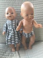 235. Babyborn: Nieuw jurkje met walvissen +  pampertje, Ophalen of Verzenden, Nieuw, Babypop