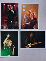 lot van 4 niet beschreven postkaarten : zangers, Verzamelen, Foto's en Prenten, Verzenden