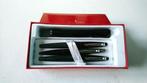 Sheaffer Intrigue Shiny Black/Black set Vulpen 14K/585 F-nib, Nieuw, Met doosje, Ophalen of Verzenden, Pennenset