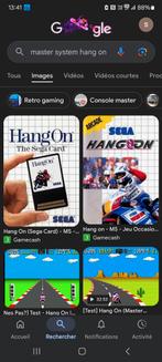 Recherche master system 1 avec carte hang on, Consoles de jeu & Jeux vidéo, Enlèvement