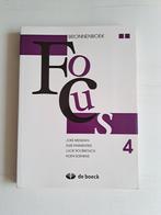 Bronnenboek Focus 4 – Nederlands – Uitgeverij De Boeck, ASO, Ophalen of Verzenden, Nederlands, De Boeck