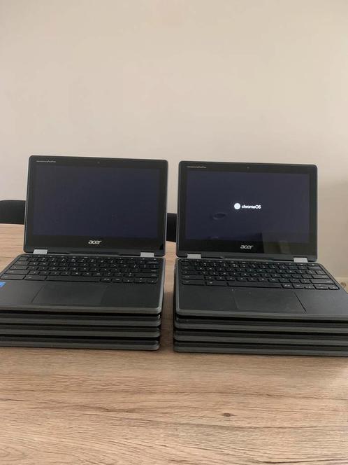 10x Acer chromebooks touchscreen flip scherm, Computers en Software, Chromebooks, Zo goed als nieuw, Touchscreen, Ophalen of Verzenden