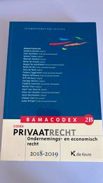 Bamacodex 2B - privaatrecht, ondernemings- en economisch rec, Ophalen of Verzenden, Zo goed als nieuw, D. Bruloot