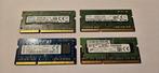 SO-DIMM ddr3 4x 4gb, Computers en Software, RAM geheugen, Ophalen of Verzenden, Zo goed als nieuw, DDR3