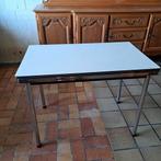 Vintage Formica tafel (uitschuifbaar), Enlèvement ou Envoi