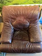 Lederen sofa, Ophalen, Gebruikt, Eenpersoons, Rechte bank