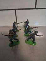 6 x brittains miniatuur blauwjassen, Verzamelen, Ophalen of Verzenden