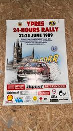 Poster - Ypres Rally 1989, Collections, Comme neuf, Enlèvement ou Envoi