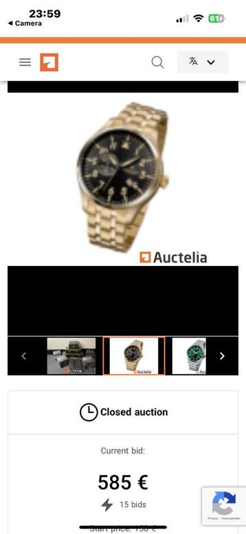 Alpha sierra automatisch uurwerk heren nieuw beschikbaar voor biedingen