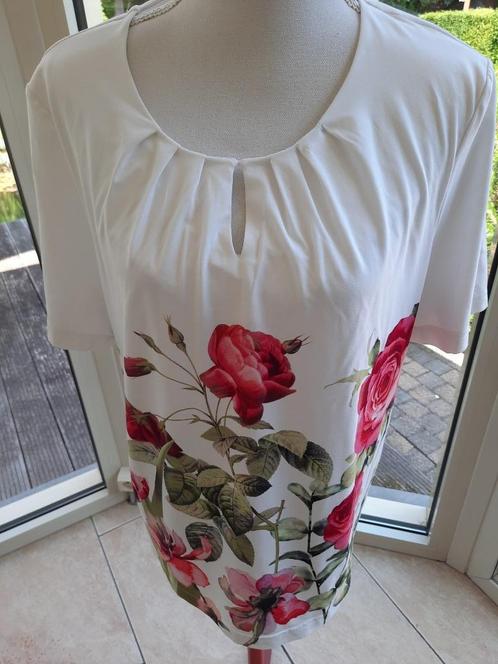 Charmant T-shirt UTA RAASCH - 48, Kleding | Dames, T-shirts, Nieuw, Maat 46/48 (XL) of groter, Wit, Korte mouw, Ophalen of Verzenden