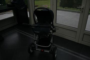 Multifunctionele kinderwagen (blauw) Quinny, Poussette combi, Pneus, Quinny, Enlèvement