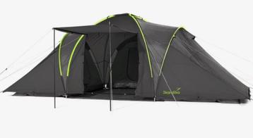 Koepeltent voor 6 personen (3x2 personen)