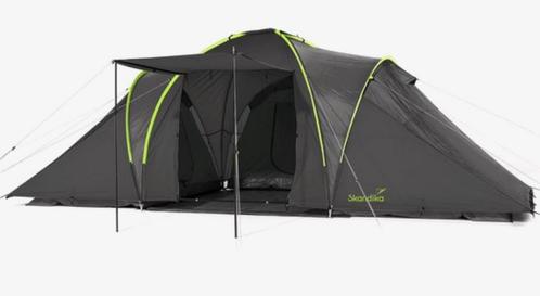 Koepeltent voor 6 personen (3x2 personen), Caravans en Kamperen, Tenten, tot en met 6, Gebruikt, Ophalen