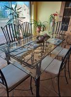 Smeedijzeren tafel, Huis en Inrichting, Ophalen, Overige materialen, Gebruikt, 50 tot 100 cm