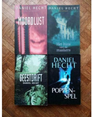 3 boeken Daniel Hecht,