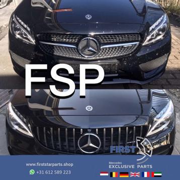 Mercedes C Klasse C43 AMG GT GRIL 2014-2022 PANAMERICANA GRI