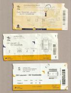 3 versch (gebruikte) tickets Leuven - Oostende (2016-2022), Verzamelen, Sportartikelen en Voetbal, Ophalen of Verzenden, Gebruikt