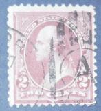 1895 Georges Washington 2ct oblitéré - port 1,50 euro, Postzegels en Munten, Postzegels | Amerika, Verzenden, Gestempeld, Noord-Amerika