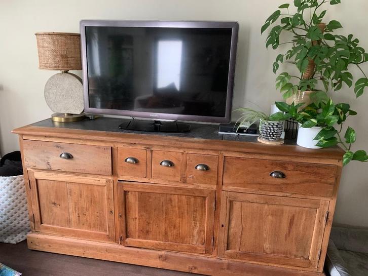 Massieve kast, Huis en Inrichting, Kasten | Dressoirs, Gebruikt, 50 tot 100 cm, 25 tot 50 cm, Met lade(s), Ophalen
