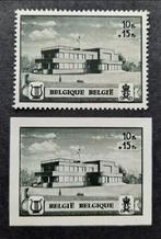 België: OBP 537A/37B ** Muziekkapel 1941., Postzegels en Munten, Orginele gom, Ophalen of Verzenden, Zonder stempel, Postfris
