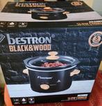 Splinternieuwe slowcooker,Bestron,black&wood,weg. overcomple, Elektronische apparatuur, Ophalen of Verzenden, Nieuw