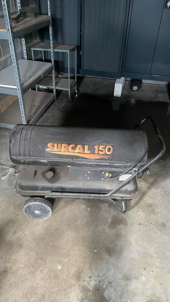 Warmtekanon Surcal 150 – af te halen Maasmechelen, Doe-het-zelf en Bouw, Verwarming en Radiatoren, Zo goed als nieuw, Ophalen