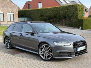 AUDI A6 3.0TDI 272PK 3xS-LINE MEGA FULL OPTIE  beschikbaar voor biedingen