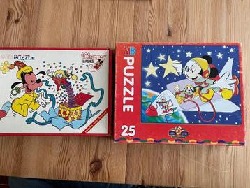 Twee puzzels 25/28 stuks beschikbaar voor biedingen