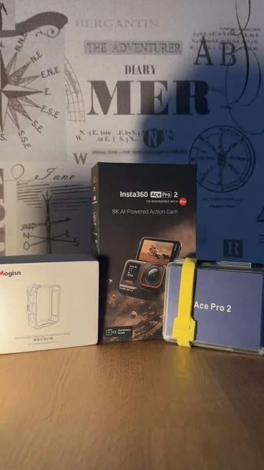 Insta 360 ace pro 2 dual, Audio, Tv en Foto, Actiecamera's, Nieuw, Ophalen of Verzenden