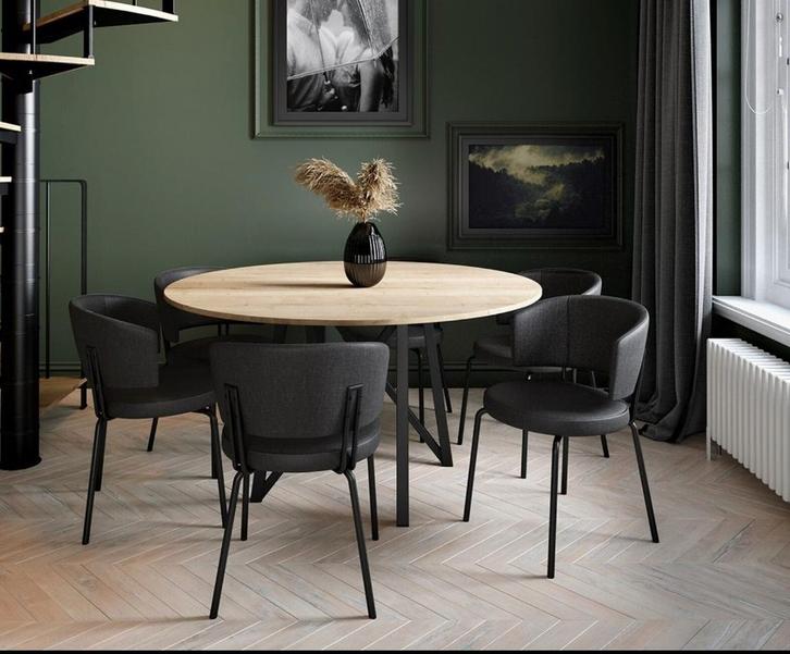 Ronde tafel - diameter 140cm, Huis en Inrichting, Tafels | Eettafels, Nieuw, 100 tot 150 cm, Rond, Ophalen