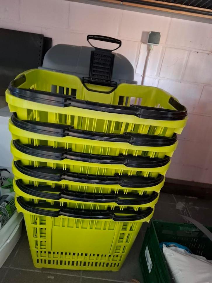 6 winkelmandjes op wielen – stapelbaar, Diversen, Overige Diversen, Ophalen
