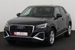 Audi Q2 S-LINE 1.5TSI S-TRONIC S-LINE 1.5TSI S-TRONIC + GPS, Parkeersensor, Zwart, Leder, Bedrijf