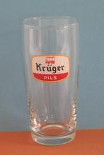 BIERGLAS  KRUGER  PILS   (816), Verzamelen, Glas en Drinkglazen, Zo goed als nieuw, Ophalen, Bierglas