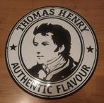 Emaille bord Thomas Henry, Ophalen