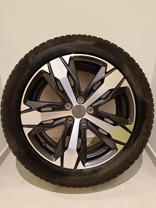 18 inch originele velgen + winterbanden Peugeot 3008 / 5008, Auto-onderdelen, Banden en Velgen, Velg(en), Winterbanden, 18 inch