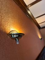 Stijlvolle gouden wandlampen (4x 25€; incl LED-dim-lampen), Huis en Inrichting, Lampen | Wandlampen, Metaal, Zo goed als nieuw