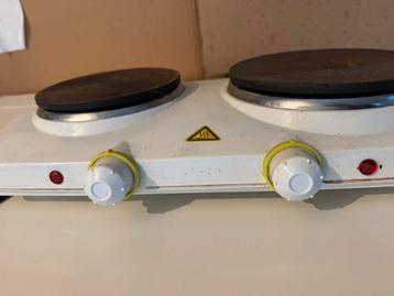 Elektrisch vuur 2 pitten beschikbaar voor biedingen