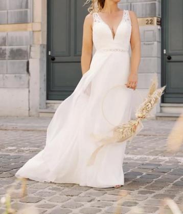 Trouwkleed, ANDERE, Porté, Blanc, Enlèvement