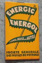 ancien carnet publicitaire BP energol 1930 garage, Utilisé, Enlèvement ou Envoi, Panneau publicitaire