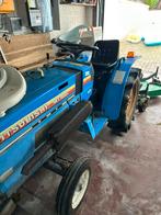 Mini traktor met frees en maaier, Ophalen