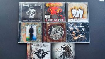 LOT CD 24 Stuks Hard Rock - Progressive Metal - Heavy Metal  beschikbaar voor biedingen