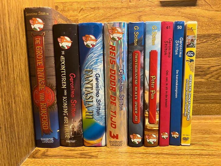 Geronimo Stilton Boeken & DVD, Boeken, Kinderboeken | Jeugd | 10 tot 12 jaar, Gelezen, Fictie, Ophalen of Verzenden