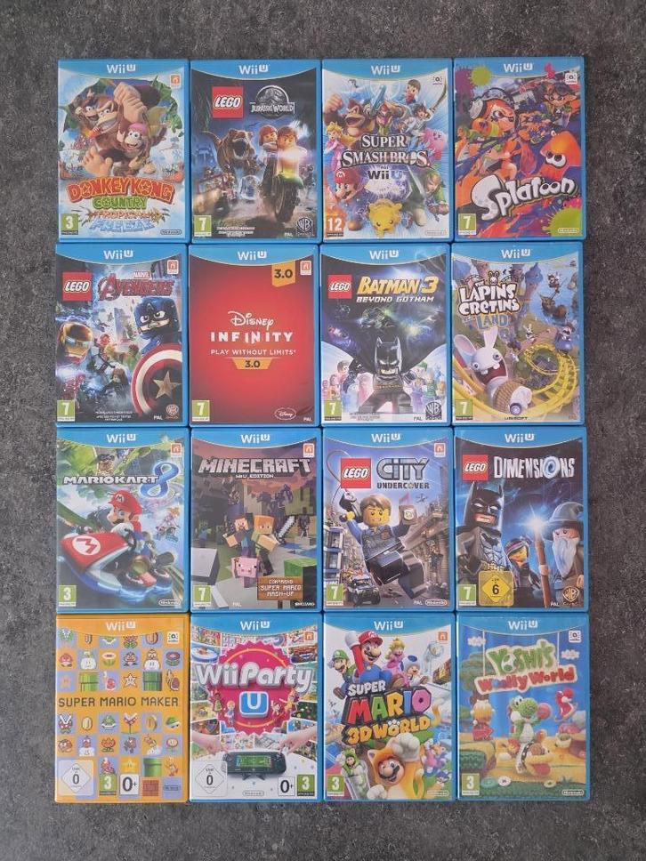 16 Jeux Nintendo Wii U A Voir, Games en Spelcomputers, Games | Nintendo Wii U, Ophalen of Verzenden