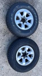 Nissan patrol ( reserve ) banden, Ophalen, Band(en)