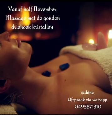 Reiki behandeling , massage  , gelaatsverzorging  disponible aux enchères