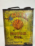 SHELL motor oil nafta olie blik, Ophalen of Verzenden, Gebruikt, Verpakking
